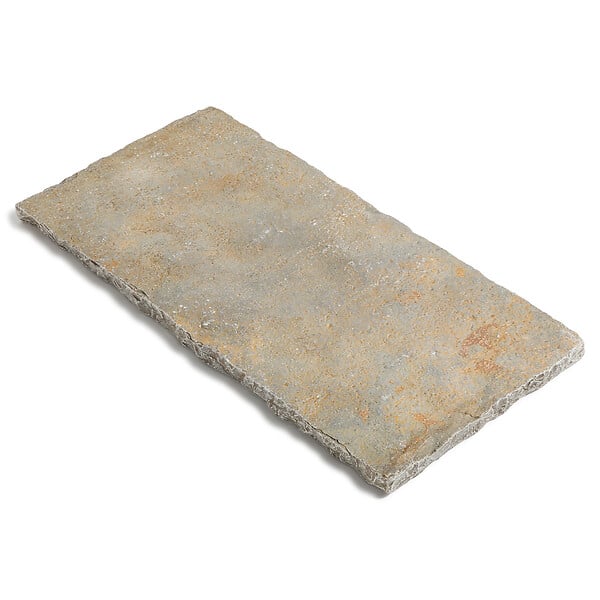 RO'MA NATURE - Pas japonais Rectangle Pierre de Tandur Beige 80x40x4 cm (à l'unité) - large