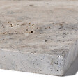 RO'MA NATURE - Pas japonais Rectangle Travertin Gris Silver 61x33x3 cm (à l'unité) - vignette