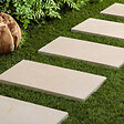 RO'MA NATURE - Pas japonais Rectangle Pierre de l'Atlas Beige 61x33x3 cm (à l'unité) - vignette