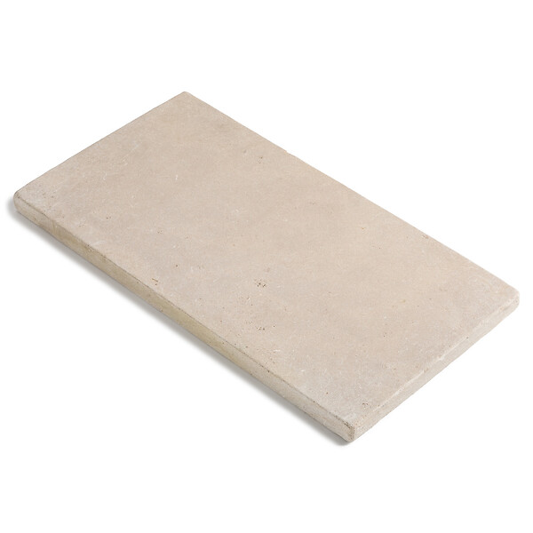 RO'MA NATURE - Pas japonais Rectangle Pierre de l'Atlas Beige 61x33x3 cm (à l'unité) - large