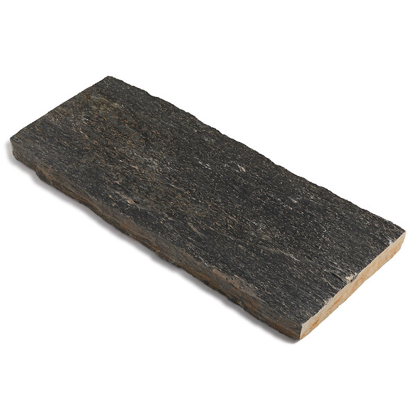 RO'MA NATURE - Pas japonais Rectangle Schiste 80x30x3-7 cm (à l'unité) - large