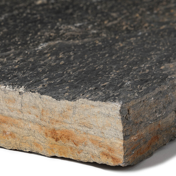 RO'MA NATURE - Pas japonais Rectangle Schiste 80x30x3-7 cm (à l'unité) - large