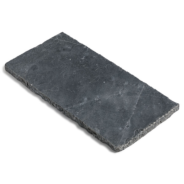 RO'MA NATURE - Pas japonais Rectangle Pierre de Tandur Noir 80x40x4 cm (à l'unité) - large
