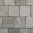 RO'MA NATURE - Pavé Grès Kandla Gris 14x14x5-7 cm (vendu au m² - 42 pavés/m²) - vignette