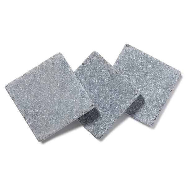 RO'MA NATURE - Pavé Pierre Vinh Bleue 15x15x2,5 cm (vendu au m² - 45 pavés/m²) - large