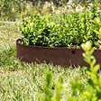 RO'MA NATURE - Bordure de jardin rouleau Plastique Recyclé effet Bois 15 m x 14 cm (à l'unité) - vignette