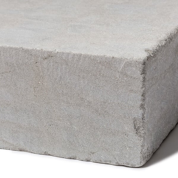RO'MA NATURE - Marche-bloc Pierre de l'Atlas Gris 100x35x15 cm (à l'unité) - large