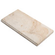 RO'MA NATURE - Dessus de marche Pierre de Bourgogne Beaunotte Beige 60x30x3,8 cm Bord 1/2 Rond (à l'unité) - vignette
