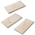 RO'MA NATURE - Dessus de marche Pierre de Bourgogne Beaunotte Beige 60x30x3,8 cm Bord 1/2 Rond (à l'unité) - vignette