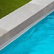 RO'MA NATURE - Margelle de piscine Pierre de l'Atlas Gris 100x35x15 cm Bord Droit (à l'unité) - vignette