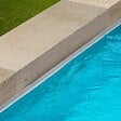 RO'MA NATURE - Margelle de piscine Travertin Beige Nuancé 100x35x15 cm Bord Droit (à l'unité) - vignette