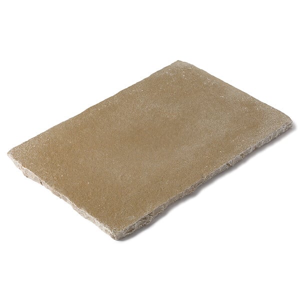 RO'MA NATURE - Margelle de piscine Pierre de Tandur Beige 60x40x2 cm Bord Naturel (à l'unité) - large