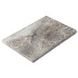 RO'MA NATURE - Margelle de piscine Travertin Gris Silver 61x40x3 cm Bord Droit (à l'unité) - vignette