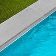 RO'MA NATURE - Margelle de piscine Pierre de l'Atlas Gris 100x35x3 cm Bord Droit (à l'unité) - vignette