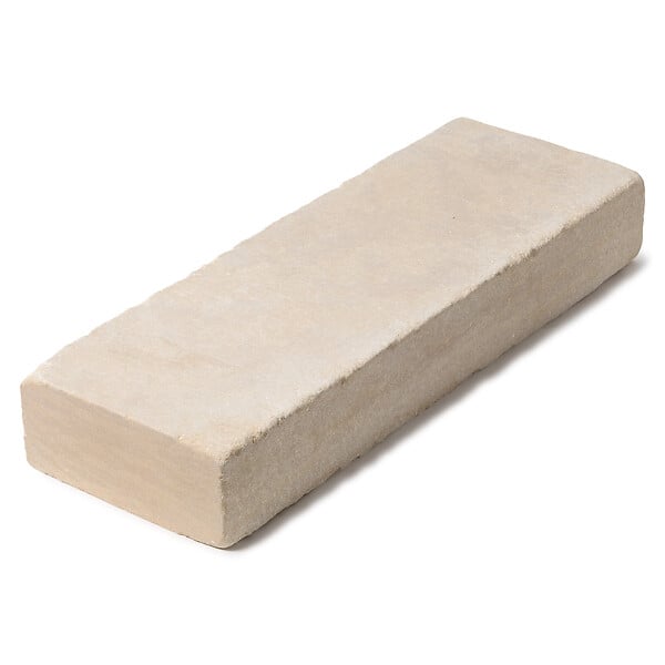 RO'MA NATURE - Margelle de piscine Pierre de l'Atlas Beige 100x35x15 cm Bord Droit (à l'unité) - large