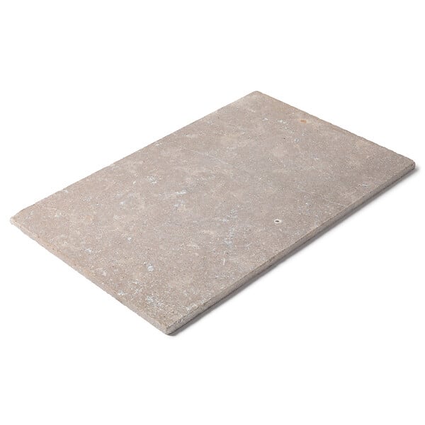 RO'MA NATURE - Margelle de piscine Pierre d'Egypte Beige 85x55x2 cm Bord Droit (à l'unité) - large