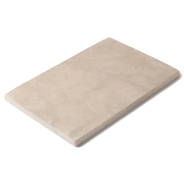RO'MA NATURE - Margelle de piscine Pierre de l'Atlas Beige 60x40x3 cm Bord Droit (à l'unité) - large