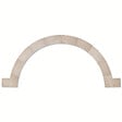 RO'MA NATURE - Margelles pour escalier roman Pierre d'Egypte Beige 150x30x3 cm Bord 1/2 Rond (à l'unité) - vignette