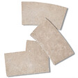 RO'MA NATURE - Margelles pour escalier roman Pierre d'Egypte Beige 150x30x3 cm Bord 1/2 Rond (à l'unité) - vignette