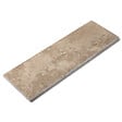 RO'MA NATURE - Margelle de piscine Travertin Beige Nuancé 100x33x3 cm Bord Droit (à l'unité) - vignette