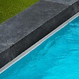 RO'MA NATURE - Margelle de piscine Pierre Bleue du Vietnam 100x35x15 cm Bord Droit (à l'unité) - vignette