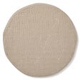 RO'MA NATURE - Pas japonais Rond Grès cérame effet Pierre Beige D.37.5x2 cm (à l'unité) - vignette