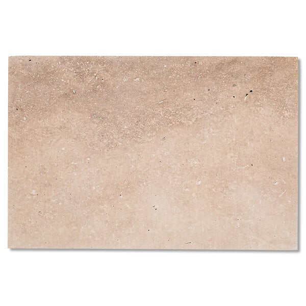 RO'MA NATURE - Carrelage Travertin Beige Nuancé 61x40,6x1,2 cm - Intérieur et Extérieur (lot de 1,24 m² 5 dalles) - large