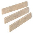 RO'MA NATURE - Plinthe Pierre de l'Atlas Beige 40x8x1,5 cm Vieillie (lot de 10 soit 4 mètres) - vignette