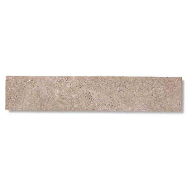 RO'MA NATURE - Plinthe Pierre d'Egypte Beige 40,6x8x1,2 cm Vieillie (lot de 10 soit 4 mètres) - large