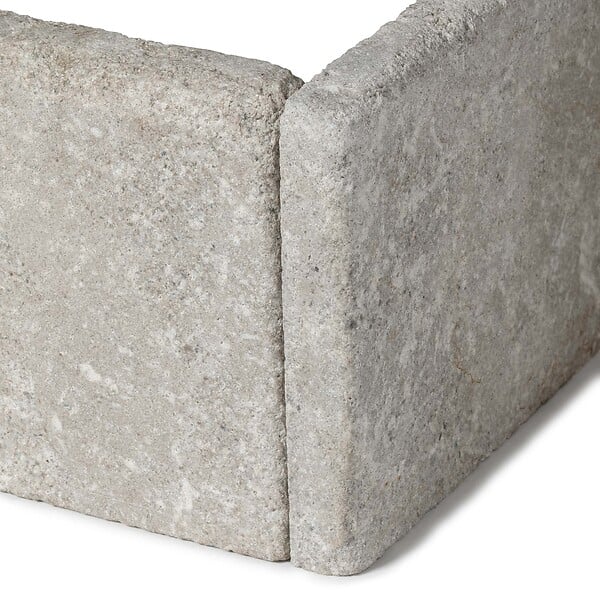 RO'MA NATURE - Plinthe Pierre de l'Atlas Gris 40x8x1,5 cm Vieillie (lot de 10 soit 4 mètres) - large