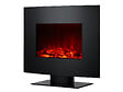 PURLINE - Cheminée électrique 2kW verre trempé noir avec télécommande - vignette