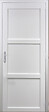 GD MENUISERIES - Bloc Porte Korya Blanc 3 panneaux H204 x L73 cm Côte Tableau P.Droit - vignette
