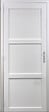 GD MENUISERIES - Bloc Porte Korya Blanc 3 panneaux H204 x L83 cm Côte Tableau P.Gauche - vignette