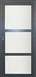 GD MENUISERIES - Bloc Porte Blakeria Gris Anthr Vitrée H204 x L73 cm Côte Tableau P.Droit - vignette