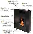 INTERSTOVES - Poêle à granules TESSA 10 Etanche Concentrique - - vignette