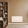 BESTHERM - Radiateur électrique fixe à inertie sèche fonte - BESTHERM - BIA 2000W - horizontal blanc - vignette