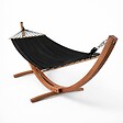 OVIALA - Hamac sur pied en bois noir - Manille - vignette