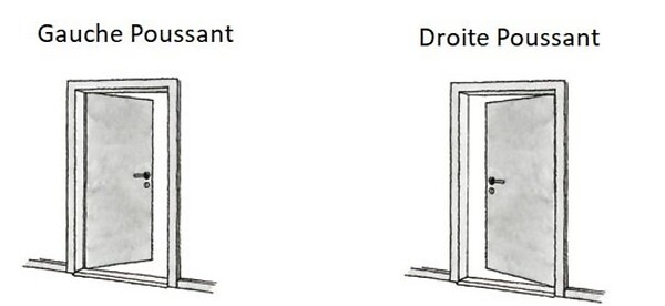 GD MENUISERIES - Bloc Porte Kenya Blanc Vitre H204 x L73 cm Côte Tableau P.Gauche - large