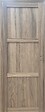 GD MENUISERIES - Bloc Porte bois Frake 3 Panneaux H204 x L83 cm Côte Tableau P.Gauche - vignette