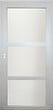GD MENUISERIES - Bloc Porte Greyria Gris Clair Vitrée H204 x L83 cm Côte Tableau P.Droit - vignette