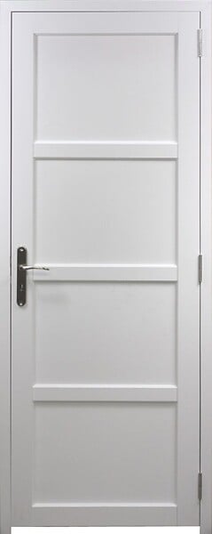 GD MENUISERIES - Bloc Porte Tamera Blanc H204 x L83 cm Côte Tableau P.Droit - large