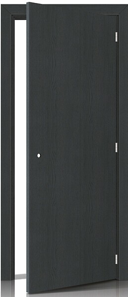 GD MENUISERIES - Bloc porte Effet Chêne Anthracite Grey Oak H204 x L73 cm Côte Tableau P.Gauche - large