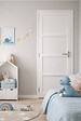 GD MENUISERIES - Bloc Porte Tamera Blanc H204 x L83 cm Côte Tableau P.Droit,Poignee Pomerol - vignette