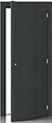GD MENUISERIES - Bloc porte Effet Chêne Anthracite Grey Oak H204 x L83 cm Côte Tableau P.Gauche - vignette