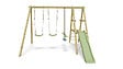 ALEO - Portique en bois TUTTI 2 - 6 enfants - H.2.30m - vignette
