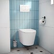 GEBERIT - Geberit Plaque de commande Delta01, Blanc (115.107.11.1) - vignette