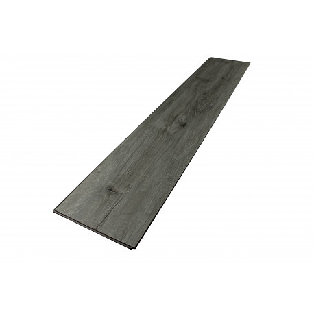 MCCOVER - Sol SPC Vinyle haute résistance clipsable tout en un chêne gris 1,95 m² - large