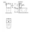 GROHE - Grohe Euro Ceramic Pack WC à poser haut de gamme, alimentation latérale et arrière - vignette