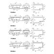 JACOB DELAFON - Baignoire bain douche 160 x 90 Neo version gauche + tablier - vignette