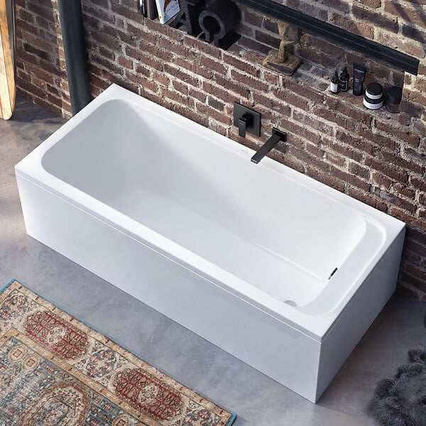 VILLEROY ET BOCH - Baignoire droite 140 X 70  Architectura acrylique - large